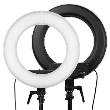 Professzionális körlámpa  Pillásoknak Led 45cm - Fekete