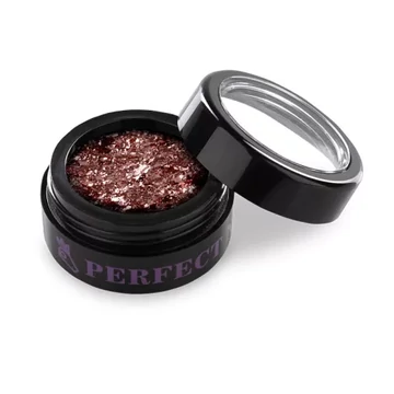 PRN Körömdísz chrome metal flake pink
