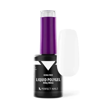 PRN Géllakk alap 8ml Polygel Milky White