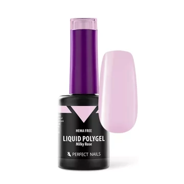 PRN Géllakk alap 8ml Polygel Milky Rose
