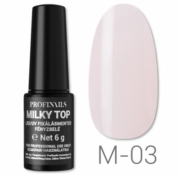 PN Géllakk fedő 6gr Blush Pink top FM