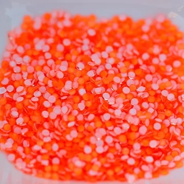 ZD Díszítő kő SS6 Neon Orange 100db