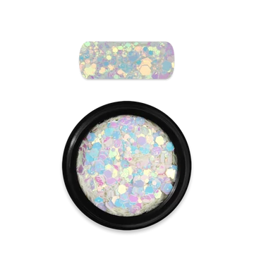 MO Körömdísz holo glitter 12 chameleon