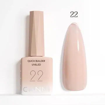 CAN Géllakk alap 9ml Warm beige 22