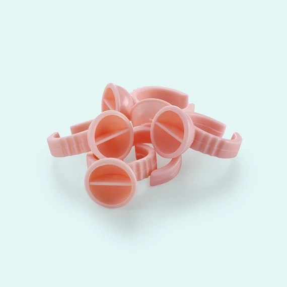 Ragasztótartó Gyűrű Osztott belsőrésszel - 10db