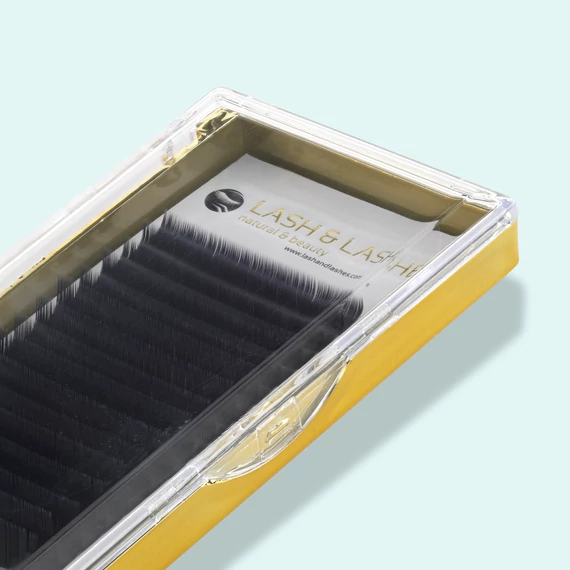 Luxury Black M ívű Mix,  Duplázó és Volume pillák