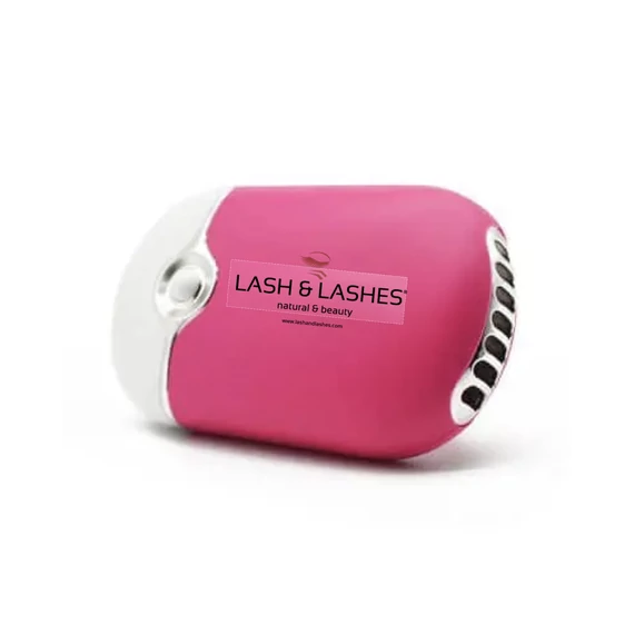 Lash &amp; Lashes Mini ventilátor - Ciklámen