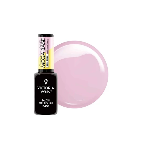 VV Géllakk alap 8ml Mega Base Lily Pink