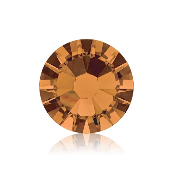 PRN Díszítő kő SS5 100db smoked topaz
