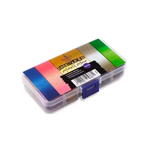 PRN Transzferfólia szett 10 db Metalic