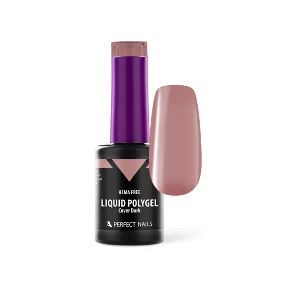 PRN Géllakk alap 8ml Polygel Cover Dark