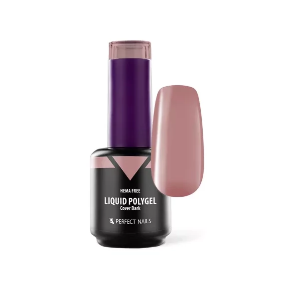 PRN Géllakk alap 15ml Polygel Cover Dark