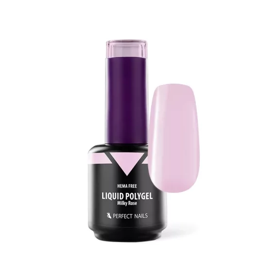 PRN Géllakk alap 15ml Polygel Milky Rose