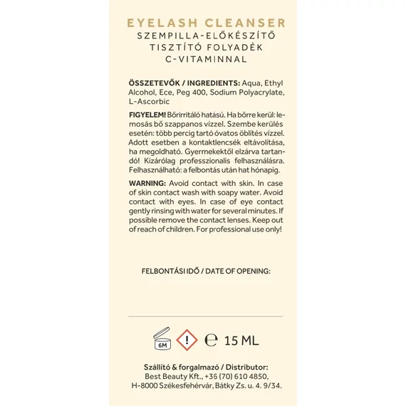 BL Szempilla tisztító 15ml C-vitaminnal 