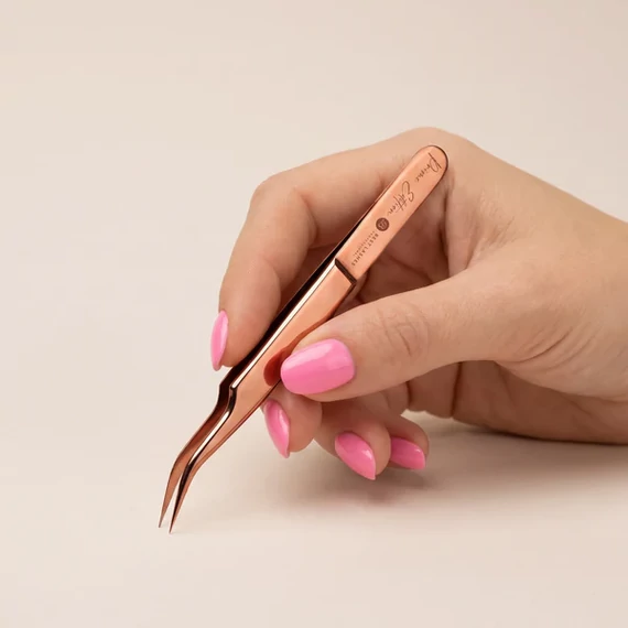BL Csipesz Prime Edition ST-17 hajlított Rosegold