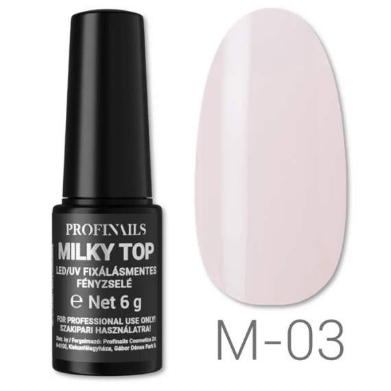 PN Géllakk fedő 6gr Blush Pink top FM