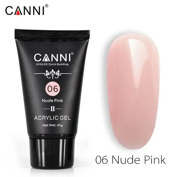 CAN Acryl zselé pink 45gr nude tubusos