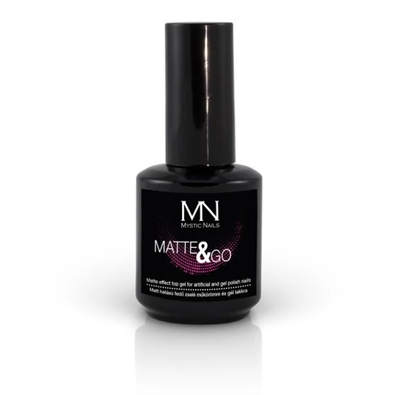 MN Géllakk fedő matt 10ml Matte&Go
