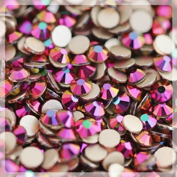 ZD Díszítő kő SS3 Metal rainbow 100db