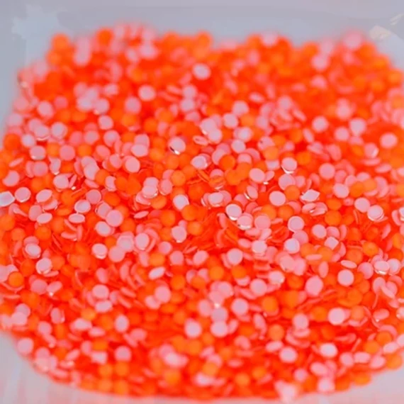 ZD Díszítő kő SS6 Neon Orange 100db