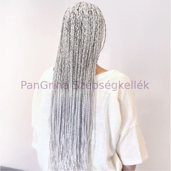 AL Póthaj 80gr ezüst Kanekalon 60