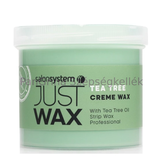 JUST WAX Teafa krémgyanta (wax) 450 g