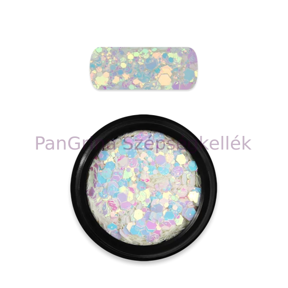 MO Körömdísz holo glitter 12 chameleon