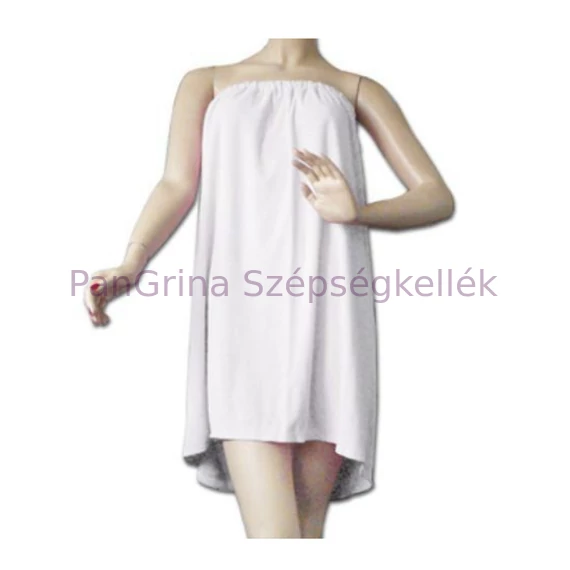 ST Kezelőruha gumis fehér frottír