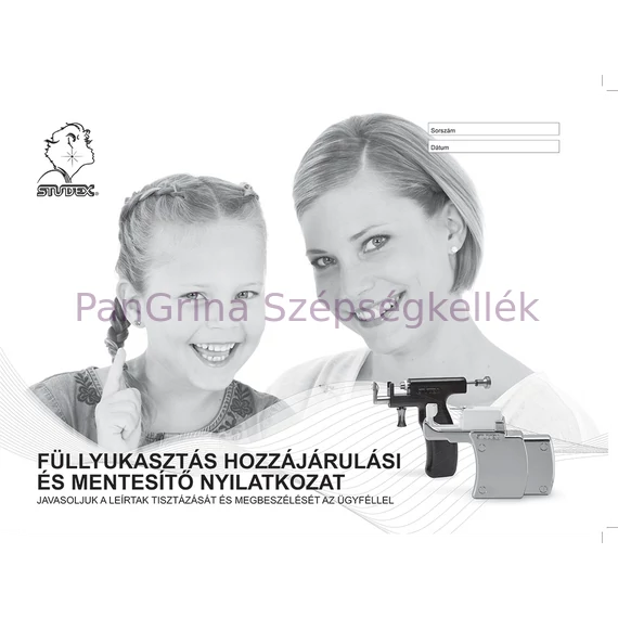 SDX Füllyukasztási nyilatkozat 50 o.