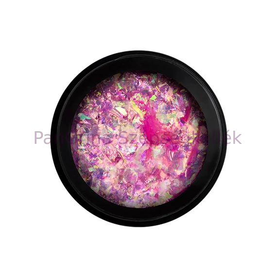 PRN Color Magic Flakes - Körömdíszítő pehely - Pink