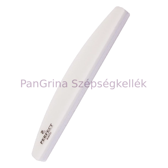 PRN Körömreszelő - Habos ívelt fehér #100/100