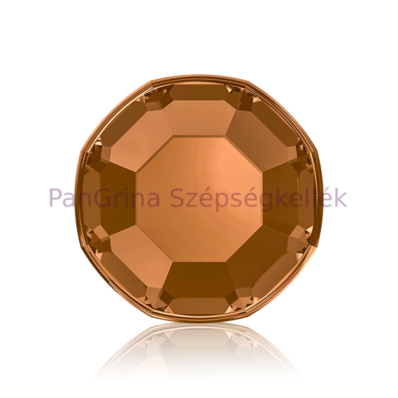 PRN Nailstar strasszkő SS3 - Smoked Topaz 20db